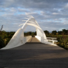 Te Rewa Rewa Bridge in New Plymouth